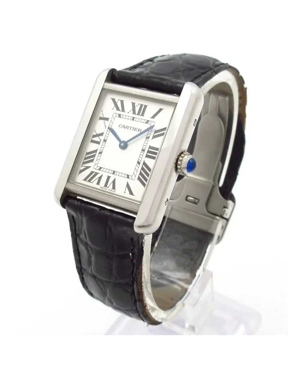 Cartier Watch Tank Solo SM SS Silver
